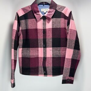 Idyllwind Pink and Black Plaid Jacket
